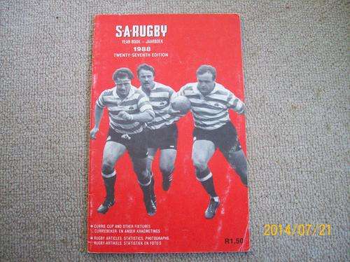 SA RUGBY YEAR BOOK JAAR BOEK 1988