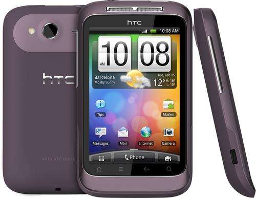 ## Brand New ## HTC Wildfire S - Purple Andriod Smartphone, Wi-Fi, Bluetooth - Unlocked