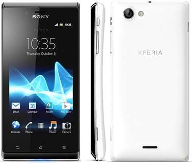 ## Brand New ## White Sony Xperia J Andriod Smartphone  - Unlocked