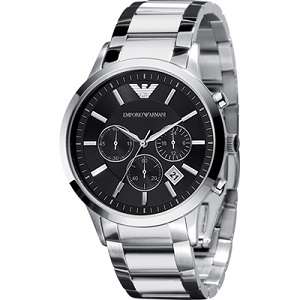 ## FATHERS DAY SPECIAL !! ## Emporio Armani Men's Silver Stainless Steel Watch - ELEGANT !!