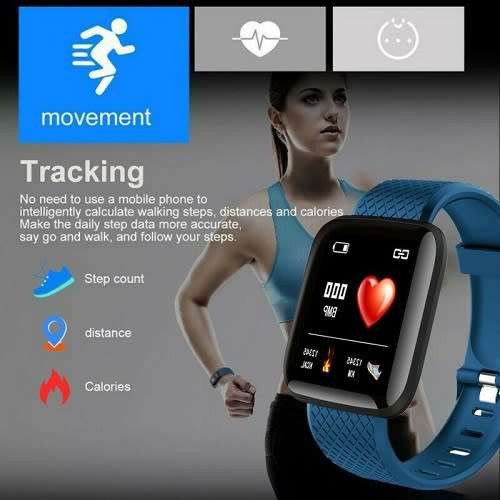 116P Fitness Bracelet - 5 Colors Available