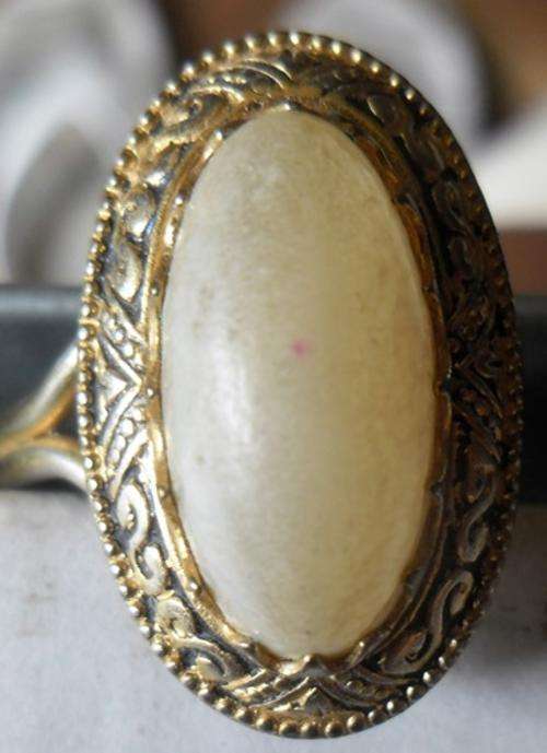 ## Vintage Replica costume Oval Ring ##