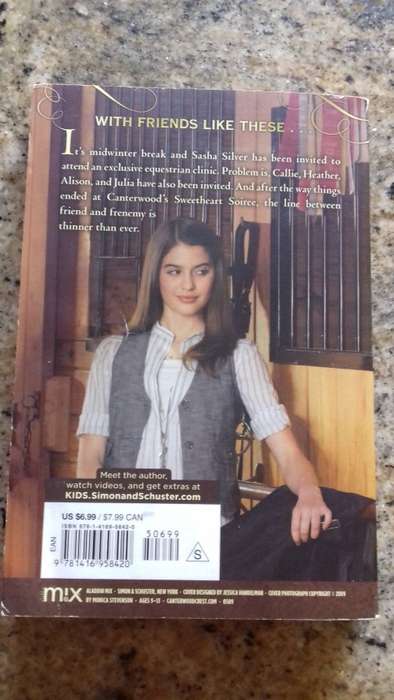 Canterwood Crest Behind the bit No 3 book by Jessica Burkhart (Paperback)