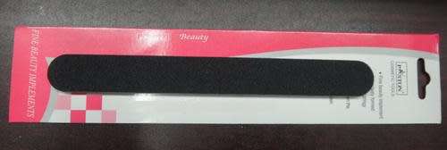 Paston nail file black (Individually packaged)