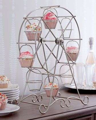 Ferris wheel cupcake holder stand