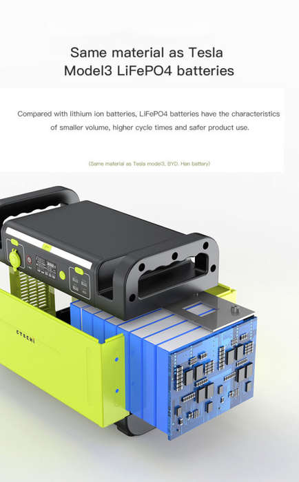 CTechi GT1500w Portable / Solar Power Station