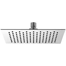 Slimline rain shower head 10"