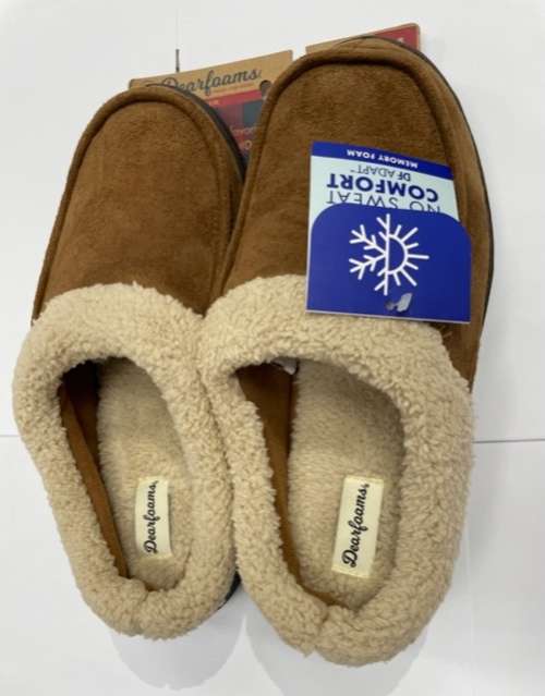Dearfoams Memory Foam Slippers