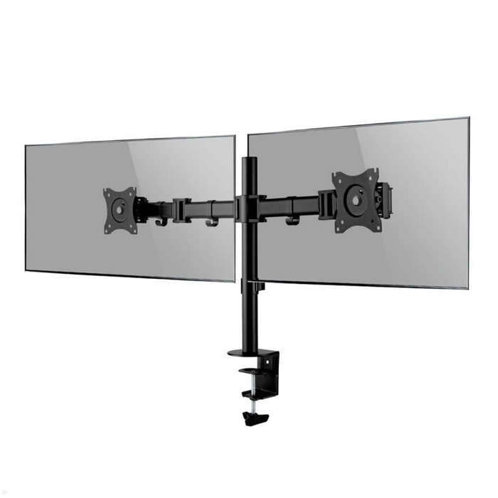 Dual Arm Desktop Monitor Clamp Stand
