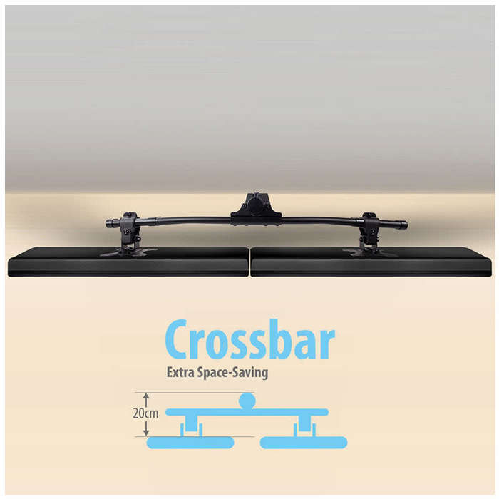 Dual Arm Desktop Monitor Clamp Stand
