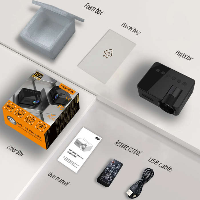 Mini HD1080P Projector - YT100