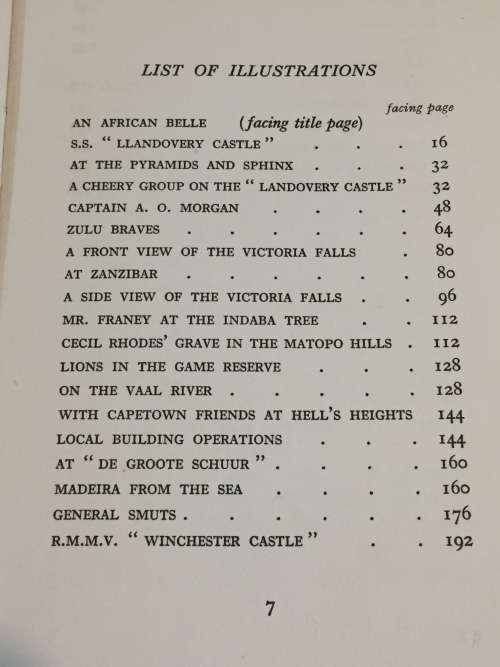 African Angles by Harold Bellman 1933 First Edition | Pages from a Diary kept on a visit to SAfrica
