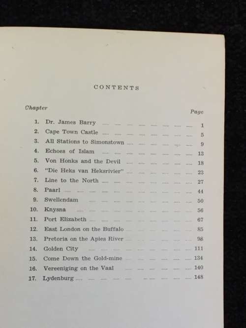South African Towns Tell Tales by Stuart Forbes 1954