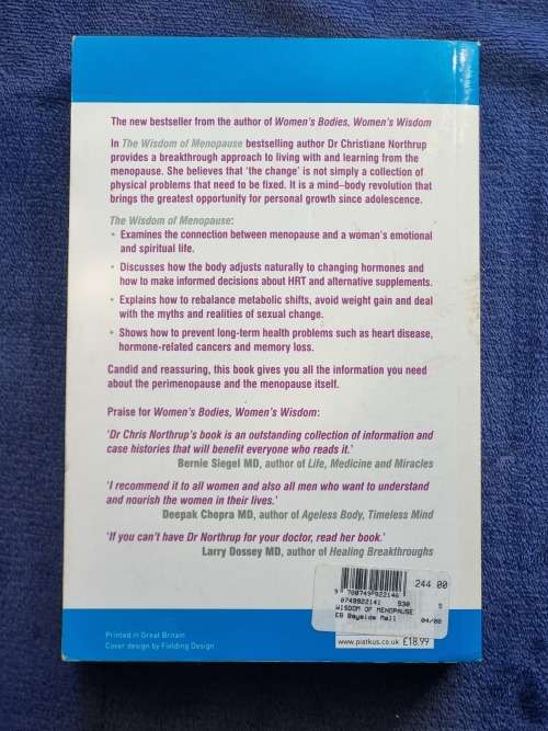 The Wisdom of Menopause by Dr Christiane Northrup
