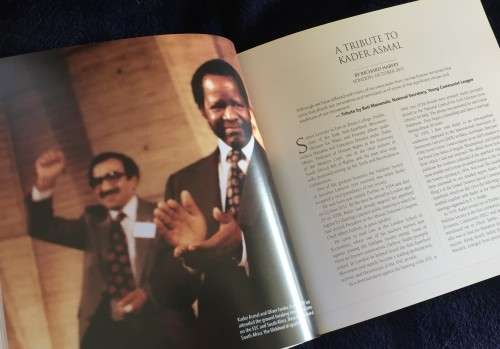 Common Destiny, A Tribute to Kader Asmal 8 October 1934 - 22 June 2011 | Signed by Asmal`s wife
