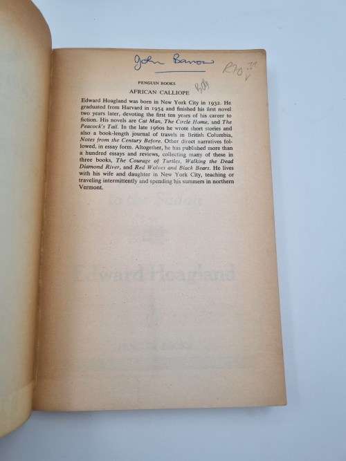 African Calliope by Edward Hoagland | A Journey to the Sudan