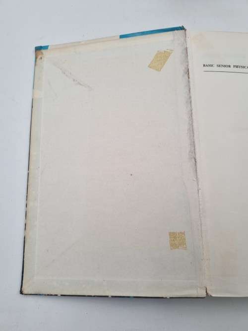 Basic Senior Physical Science by Gordon | Very Scarce Old SA Science Textbook 1969