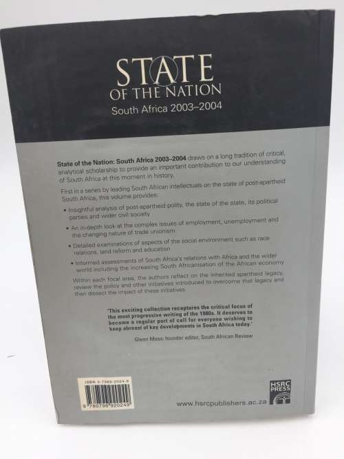 State of the Nation: South Africa 2003-2004 | Reading copy