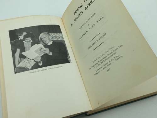 Poems of a South African ~ A. Vine Hall