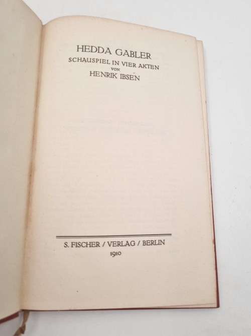 Hedda Gabler - Henrik Ibsen | Schauspiel in vier Akten