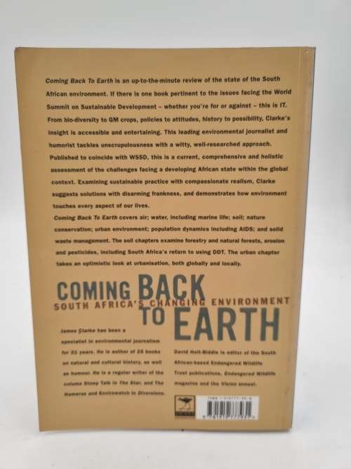 Coming Back to Earth - James Clarke and David Holt-biddle | South Africa`s Changing Environment