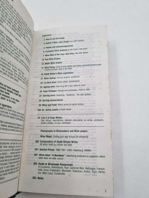 John Platters 1992 South African Wine Guide | Revised and Updated
