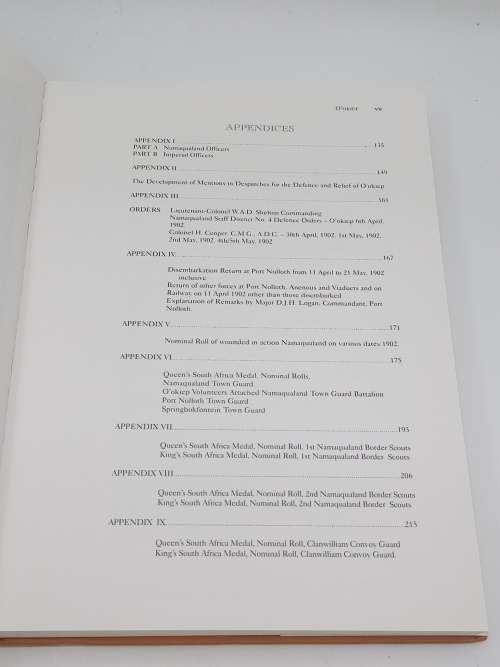 O`Okiep - The Defence and Relief of O`Okiep by Brian L Kieran | Anglo-Boer War Scarce
