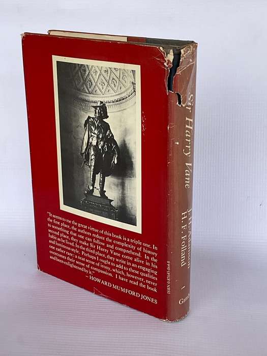 Sir Harry Vane: His life and times 1613-1662 - Jack H. Adamson