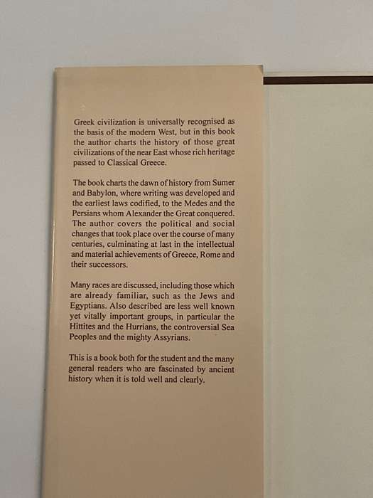 Before the Greeks  - M Chahin