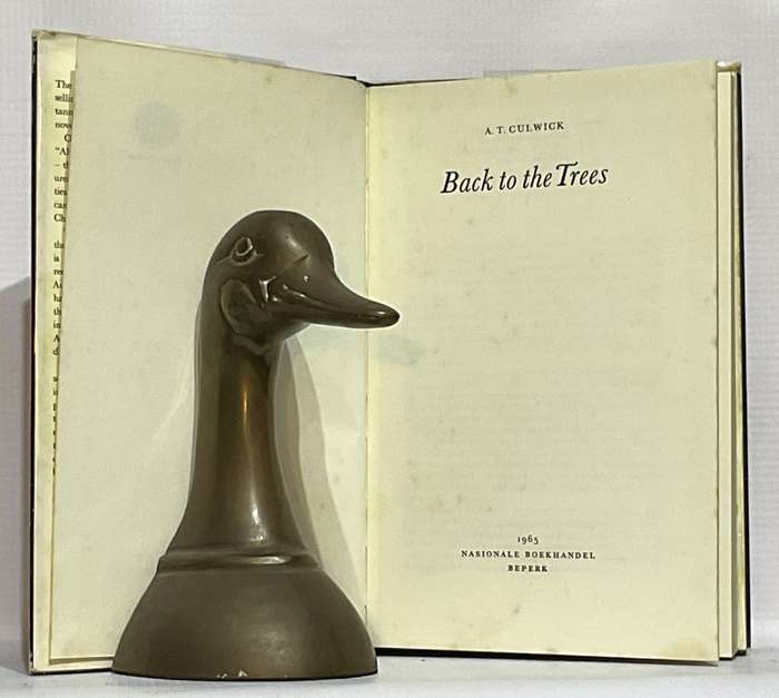 Back to the Trees - Arthur Theodore Culwick | First Edition 1965