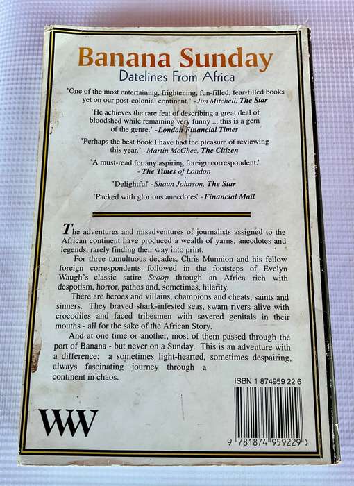 Banana Sunday - Datelines From Africa | By Christopher Munnion
