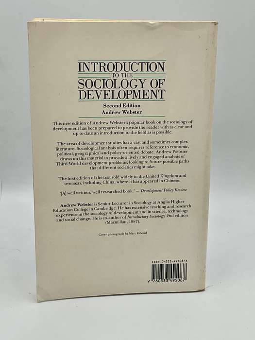Introduction to Sociology of Development - Andrew Webster | Second Edition