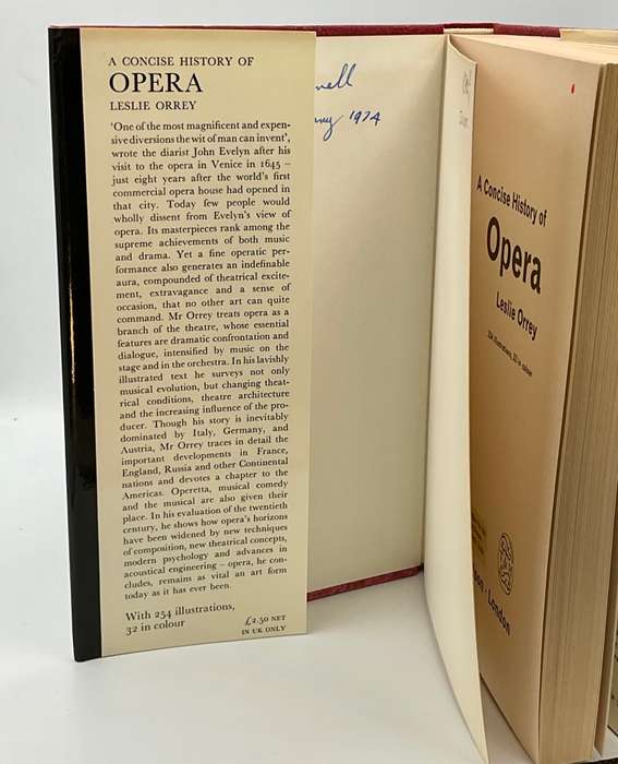 A Concise History of Opera - Leslie Orrey | The World Art Library