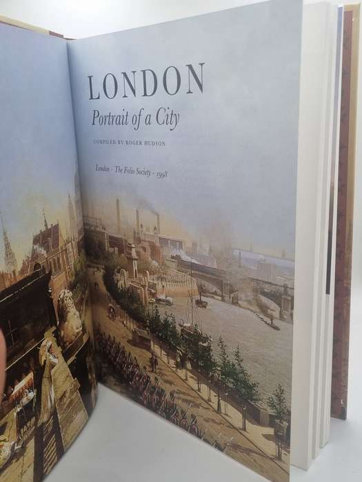 London Portrait of a City - Roger Hudson  | Folio Society