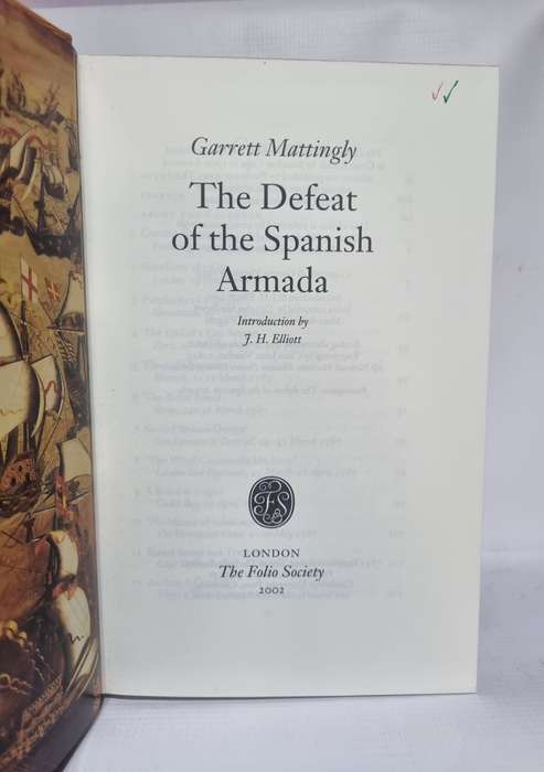 The Spanish Armada - J H Elliott   | Folio Society