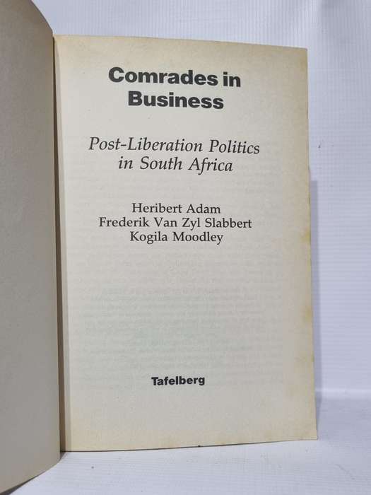 Comrades in Business - Adam, Slabbert, Moodley