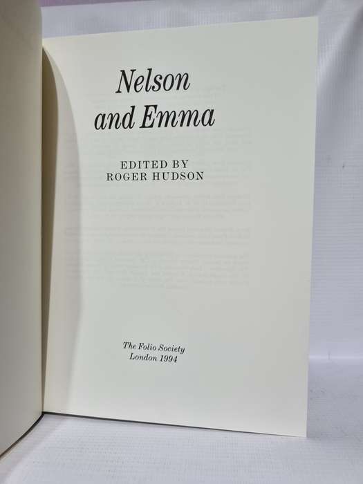 Nelson and Emma - Roger Hudson  | Folio Society