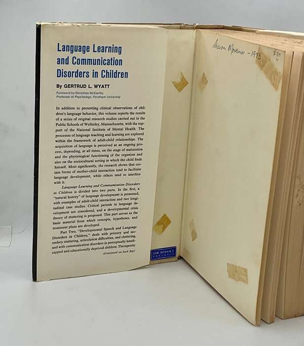 Language Learning and Communication Disorders in Children by  Gertrud L. Wyatt