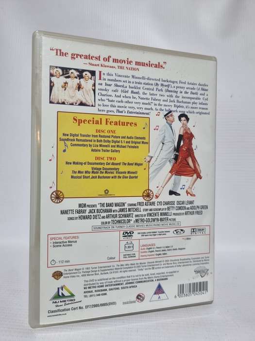 Get Aboard the Band Wagon DVD Two Disc Special Edition - Fred Astaire & Cyd Charisse