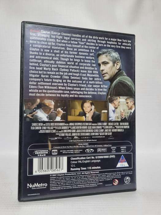 Michael Clayton-DVD-George Clooney