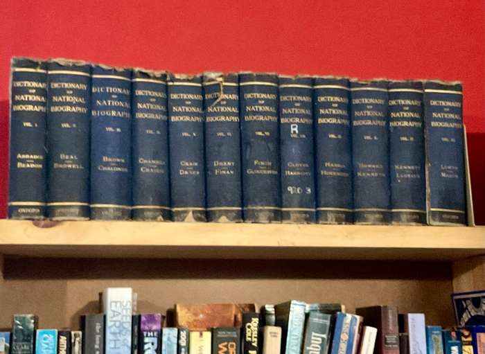 Dictionary of National Biography 20 Volumes from 1908 and 1909 & 3 Supplements