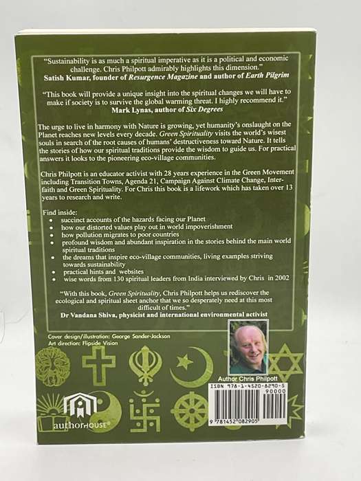 Green Spirituality One Answer to Global Environmental Problems and World Poverty - Chris Philpott