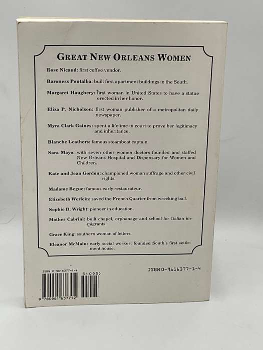 Women and New Orleans: A History by Mary Gehman - Signed