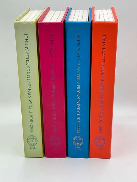 John Platter Wine Guide 2004, 2005, 2006 and 2007