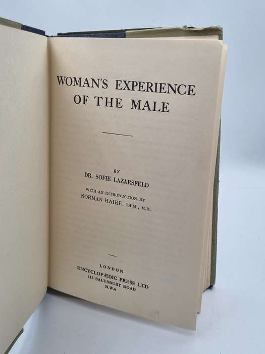 Woman`s Experience Of The Male Sofie Lazarsfeld | 1955