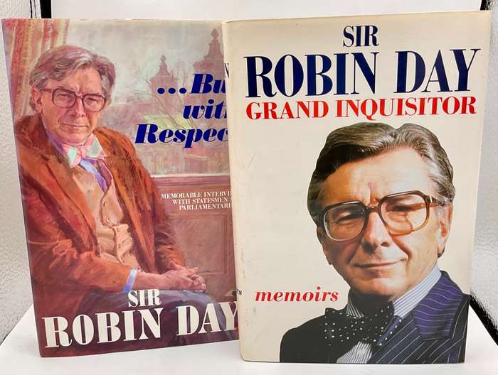 Grand  Inquisitor: Memoirs & But With Respect: Memorable Interviews with Statesmen by Sir Robin Day