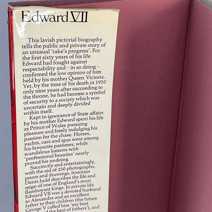 Edward VII: A Pictorial Biography by Denis Judd