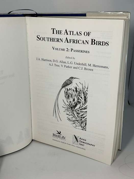 The Atlas of Southern African Birds Volumes 1: Non-passerines and Volume 2: Passerines