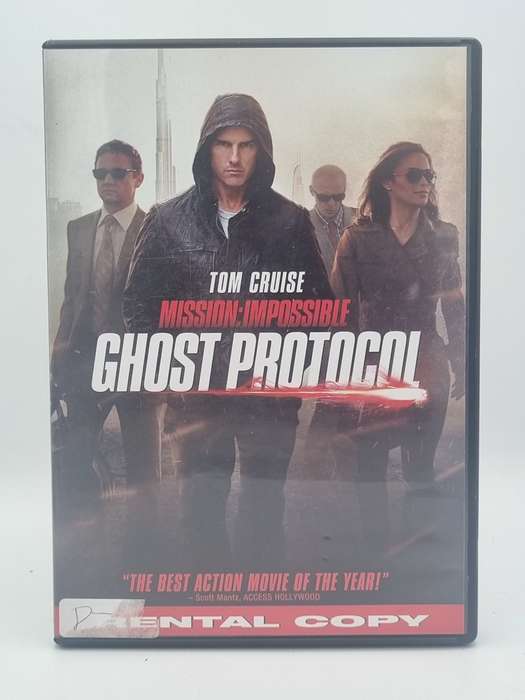 Mission Impossible Ghost Protocol DVD - Tom Cruise