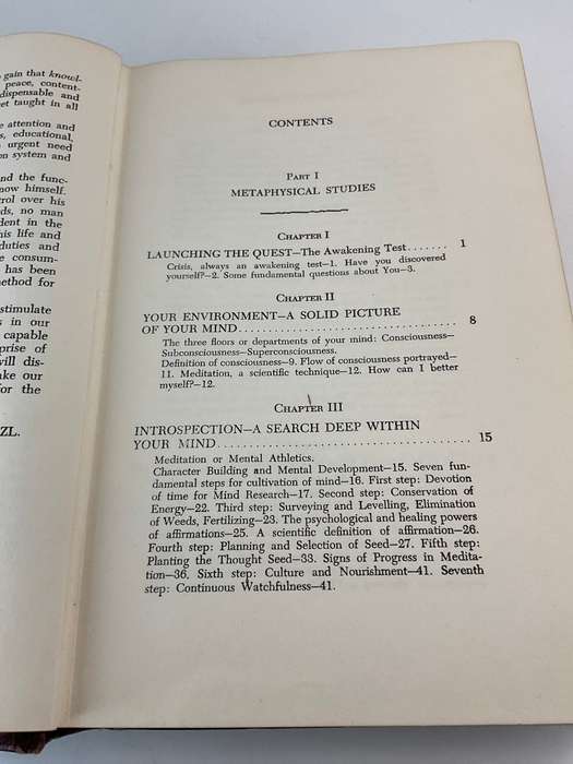 The Conquest of Mind by Frank Bazl | 1954 Edition | Very scarce